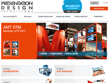 Tablet Screenshot of presentationdesign.com